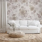 Fototapeta - Vintage kvety (147x102 cm)
