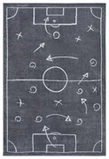 Tmavosivý detský koberec 160x235 cm Gameplan – Hanse Home