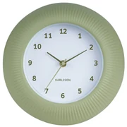 Nástenné hodiny Tender Rib Karlsson KA6048GR, 25cm
