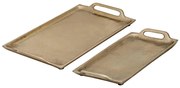 Eglo 427315 - SADA 2x Dekoračný podnos ISESAKI zlatá