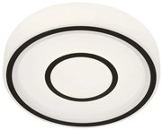 Briloner - LED Stropné svietidlo SIRKEL LED/12W/230V čierna