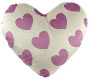 Vankúš Bella 01 ecru/svetloružová 40x40 Merkury Home