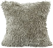 CHLPATÁ DEKORAČNÁ OBLIEČKA NA VANKÚŠ SHAGGY1 40X40 CM BÉŽOVÁ