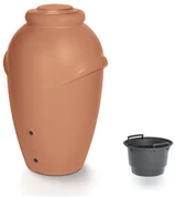 Sud na dažďovú vodu, 360 l, hnedá