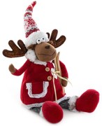 VIANOČNÁ FIGÚRKA REINDEER 62 CM VIACFAREBNÁ