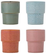 Šálky v súprave 4 ks na espresso z kameniny 150 ml Ewan – Bloomingville