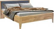 XXXLutz POSTEĽ, 180/200 cm, antracitová, divoký dub Linea Natura - Postele - 002748013108