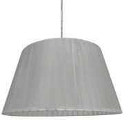 Luster na lanku TIZIANO 1xE27/60W/230V šedá