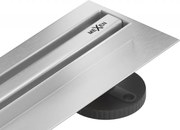 Mexen Flat 360° Slim líniový rotačný odtok 100 cm, inox - 1041100