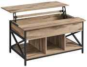 Konferenčný stolík, rozkladací stolík, ťavia hnedá