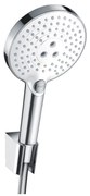 Hansgrohe Raindance Select S, sprchový set 120 3jet s hadicou 1600 mm, biela/chrómová, HAN-26721400