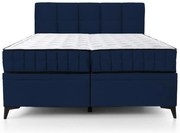 Posteľ Greta 160/200 Amon 07 námornícka modrá + matrac