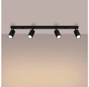 Brilagi - Bodové svietidlo CRESTO 4xGU10/10W/230V čierna