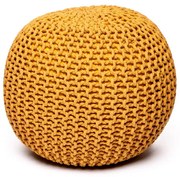Horčicovožltý puf na sedenie Bonami Essentials Jagger