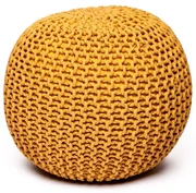 Horčicovožltý puf na sedenie Bonami Essentials Jagger