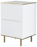 Nočný stolík Imaj Marble White