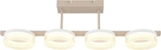 XXXLutz STROPNÉ LED SVIETIDLO, 67/13/19,5 cm Globo - Online Only bytové doplnky - 004558238505