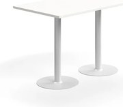 Barový stôl VERTICUS, 1400x800x900 mm, biela