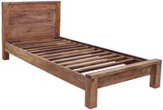 furniture-nabytek.cz - Drevená posteľ z masívu 90x200 z palisandra