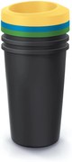 Odpadkový kôš COMPACTA R DROP SET, 3x45l