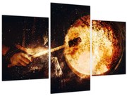 Obraz - Šamanská bubon (90x60 cm)