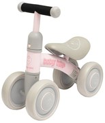 Baby Mix Detská odrážadlo Baby Bike Fruit, ružová
