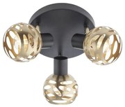 Redo 04-518 - Bodové svietidlo TORN 3xE14/28W/230V