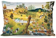 Matějovský Obliečka na vankúšik Deluxe Josef Lada Detské hry v lete, 33 x 50 cm
