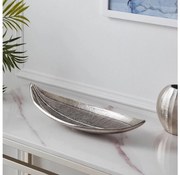 Eglo 427004 - Dekoračný podnos FORLEYET 14x38,5 cm strieborná EG427004
