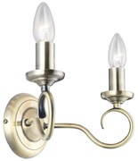 GLOBO 69003-2W - Nástenné svietidlo TRUNCATUS 2xE14/40W/230V