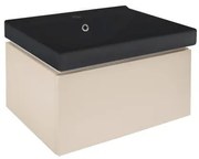 Kúpeľňová skrinka s umývadlom SAT Feel 60x30x46 cm mat SATFEEL60BEU1MB