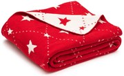 Deka STARS - červená