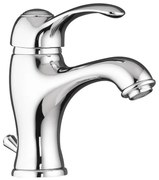 Sapho Sapho, KIRKÉ stojánkova umývadlová batéria s výpusťou, chróm, KI02C