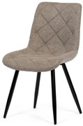 Jedálenská stolička Autronic 52x87 cm hnedá látka CT-382 CRM2