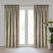 ZATEMŇOVACÍ ZÁVES NA PÁSKE ROSA 140X270 CM HNEDÁ