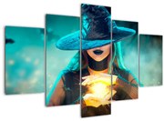 Obraz čarodejnice (150x105 cm)