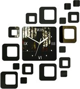 Moderné nástenné hodiny ROMAN WENGE wenge