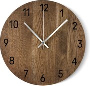 Ručne vyročené nástenné hodiny zo kvalitného dubu I SENTOP MAS024-3073