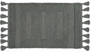 Kúpeľňový koberček 60x100cm tmavošedá