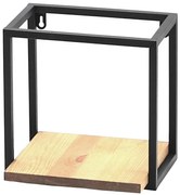 Polička Loft KWS-715/00 20x15 čierna