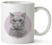 Bohemia Gifts Keramický hrnček - Blue British, 350 ml