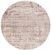 Koberec PORTLAND D175E vizon - biely kruh