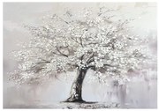 Obraz s ručne maľovanými prvkami 70x100 cm White Tree – Styler