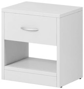 Nočný stolík NED biely