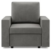 Kreslo NEO Kronos svetlosivé