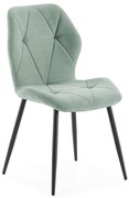 Jedálenské stoličky v súprave 4 ks v mentolovej farbe Luna – Marckeric