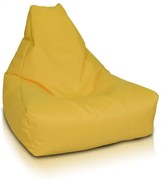 Kreslo Keiko M Polyester – moderné a pohodlné kreslo na čítanie, relax aj hranie Farba: NC4 - žltý