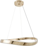 Toolight Toolight, LED závesné svietidlo, 60cm, 50W, 4000K, SWE066-CP, 4000lm, zlatá lesklá, OSW-20166