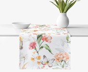 Goldea behúň na stôl valencia - motýlia lúka 20x120 cm