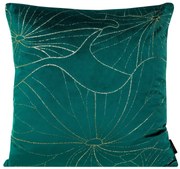 DEKORAČNÁ OBLIEČKA NA VANKÚŠ BLINK25 45X45 CM TMAVOTYRKYSOVÁ